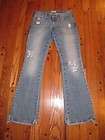 AMERICAN EAGLE OUTFITTERS HIPSTER DISTRESSED WOMENS JEA