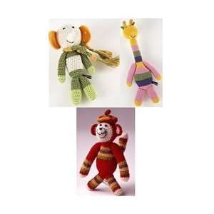  Hand Knit Jungle Animals   Monkey Toys & Games