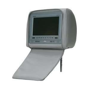   9inch TFT LCD Monitor Headrest w/Zippered Cover Gray: Electronics