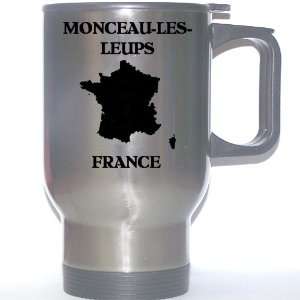  France   MONCEAU LES LEUPS Stainless Steel Mug 