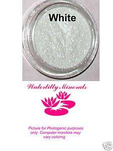 White Minerals Eye Shadow Bare Makeup Eyeshadow Snow Full Size New 