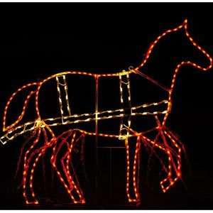  Holiday Lighting Specialists Animated Horse LED Light Display 
