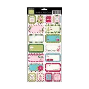  Bazzill Basics Paper Holiday Style Cardstock Stickers 4.75 