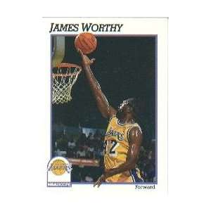  1991 92 Hoops #106 James Worthy