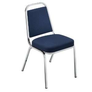  Stack Chair in Solid Fabric (Set of 4): Office Products