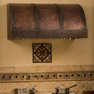   Wall Mount Solid Copper Range Hood   Hood Only: Kitchen & Dining