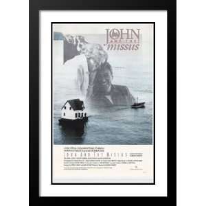 John and the Missus 20x26 Framed and Double Matted Movie Poster 