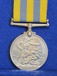 Unusual Medal Group of 2 Named. Queens Korea & Territorial Efficiency 