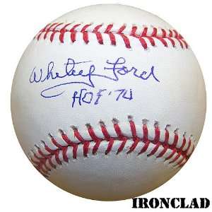  Ironclad New York Yankees Whitey Ford Autographed Baseball 
