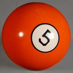   circa 1910 20 Albany Billiard Ball Co. Hyatt Vitalite Five Ball