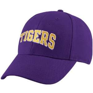   by Nike LSU Tigers Purple Megaphone Flex Fit Hat: Sports & Outdoors
