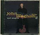 JOHN McLAUGHLIN TRIO Que Alegria; CD 1992 Polydor Franc