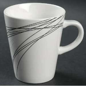  Mikasa Unraveled Mug, Fine China Dinnerware: Kitchen 