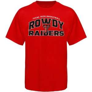Texas Tech Red Raiders Scarlet I Love College Hoops Team Spirit Rowdy 