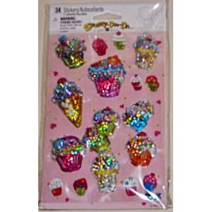  Ice Cream and Cupcakes 3 D Stickers by American Greetings 