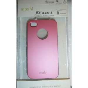  moshi iGlaze 4 Pink iPhone 4/4S snap on case: Cell Phones 