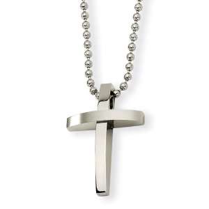  Stainless Steel Cross Pendant Necklace: Vishal Jewelry 