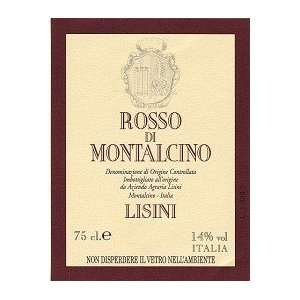  Lisini Rosso Di Montalcino 2009 750ML Grocery & Gourmet 