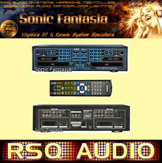 RSQ Audio NEO K2 Karaoke Player Dual MP3G CDG Disc Machine USB Rip 