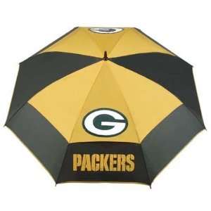  Green Bay Packers 62in Windsheer Auto Open Golf Umbrella 