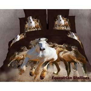   Stallions Luxury Horse Lovers Queen Duvet BNB