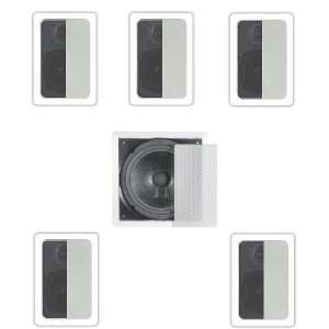  5.1 Home Theater Flush Inwall Speaker Package: Electronics