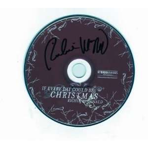  RICHIE MCDONALD signed *CHRISTMAS* CD *PROOF* W/COA 