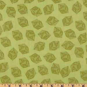 44 Wide Mayfly Buddies ABC Blocks Green Fabric By The 