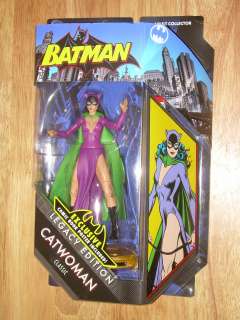   DC UNIVERSE Batman LEGACY EDITION CATWOMAN Classic Action Figure HTF