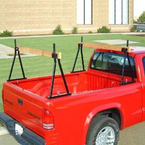   Rack, for pickups with standard side beds, clamp on, black: Automotive