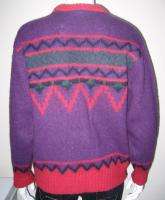 ALAFOSS of Iceland   Icewool purple sweater   Sz S/M  