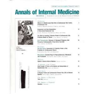 Animals of Internal Medicine July 4, 2006, Volume 145, Number 1, Pages 