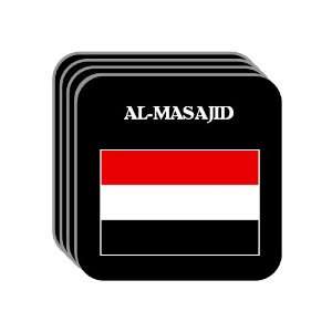  Yemen   AL MASAJID Set of 4 Mini Mousepad Coasters 