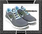 Nike Wmns Free Run 3 Dark Grey Blue Silver Volt 510643 004 US 6~8.5 