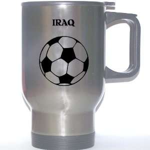  Iraqi Soccer Stainless Steel Mug   Iraq 