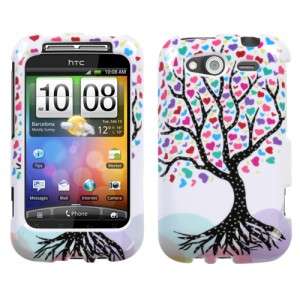 Love Tree HARD Protector Case Snap On Phone Cover for HTC Wildfire S 