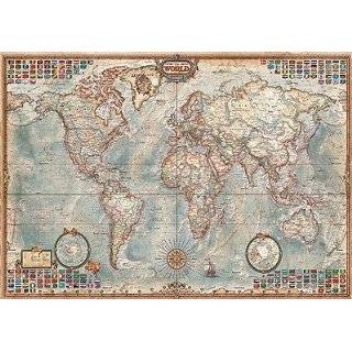  Map of The World   1000 Piece Puzzle Toys & Games