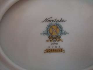 Noritake Lorraine Gravy Boat with Attached Underplate  