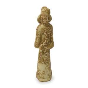  Tang Dynasty Lady Jade Figurine