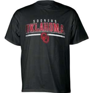  Oklahoma Sooners Black Upward T Shirt