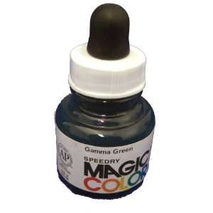  Magic Color MC300 28ml Liquid Acrylic Ink, Gamma Green 