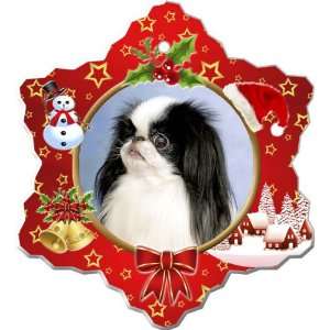 Japanese Chin Porcelain Holiday Ornament