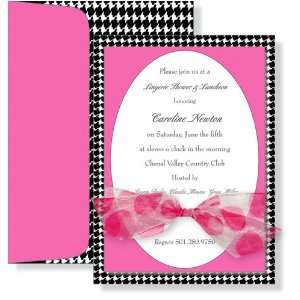     All That Jazz Layered Bow Invitation