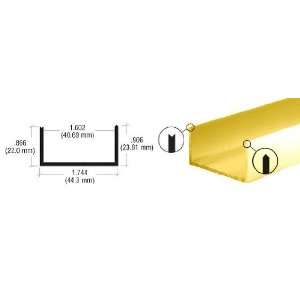  CRL Gold Anodized Mullion Support U Channel by CR 