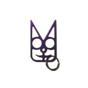   Safety Cat Womens Self Defense Keychain   Purple: Sports & Outdoors