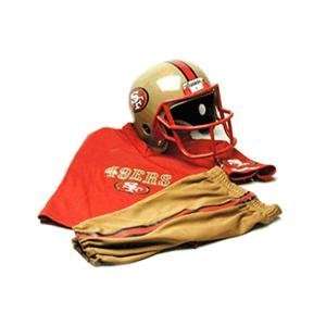  San Francisco 49ers Youth NFL Team Helmet and Uniform Set 
