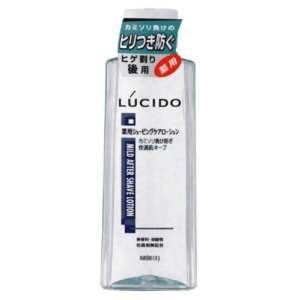  LUCIDO Medicated Mild After Shave Lotion 140ml Beauty