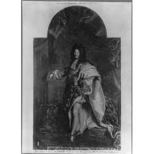  Louis XIV, King of France, 1638 1715, by Rigaud