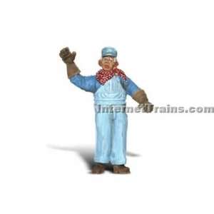   Woodland Scenics Large Scale Figure   Ernie The Engineer Toys & Games