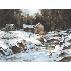  Cold Spring by John Rossini 16x12